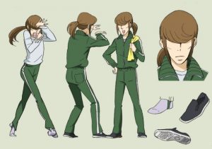 原作では緑のジャージですね。映画でまやや役を演じたのは女優の太田莉菜さん。このキャストもまた意外すぎる配役に驚いたファンも多かったようです。